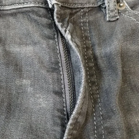 Diesel Thommer Slim Skinny Grey Jeans Size 31 x 32 - Picture 7 of 12